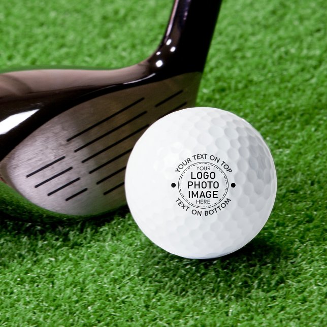 Balles De Golf Logo personnalisé ou couleur photo personnalisée (Créateur téléchargé)