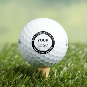 Balles De Golf Logo Personnalisé Texte Professionnel Promotionnel