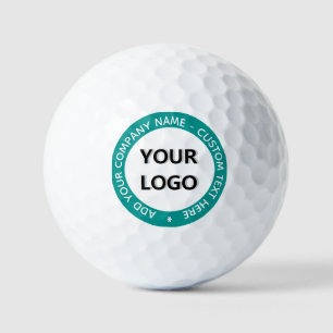Balles De Golf Logo Personnalisé Texte Promo Boules de Golf