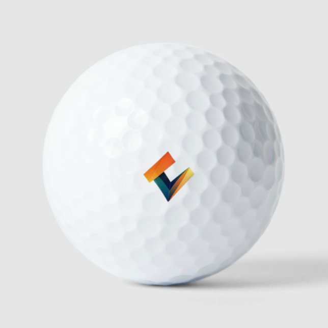 Balles De Golf Logo Value Golf Ball conçu. (Recto)