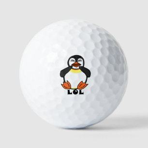 Balles De Golf LOL Pingouin riant