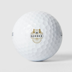 Balles De Golf Londres Angleterre Art déco esthétique