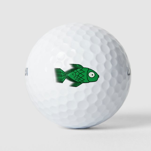 Balles De Golf Louche (Devant)