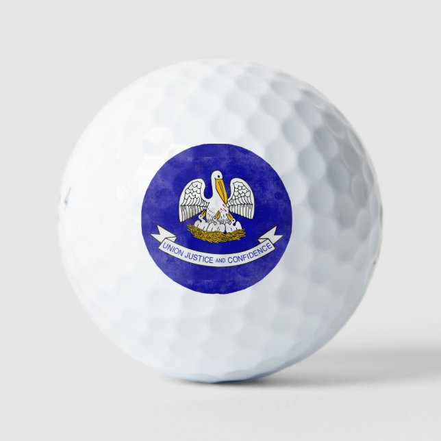 Balles De Golf Louisiane (Devant)