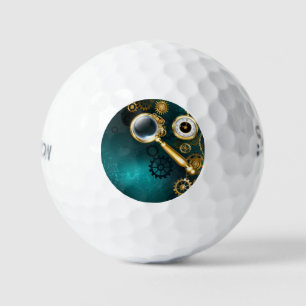 Balles De Golf Loupe en style Steampunk