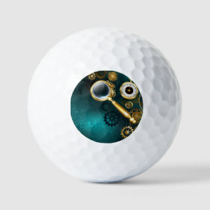 Balles De Golf Loupe en style Steampunk