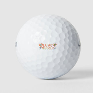 Balles De Golf Love myself