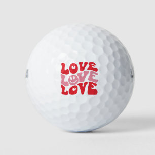 Balles De Golf Love Valentine's Day Super Funny Holiday