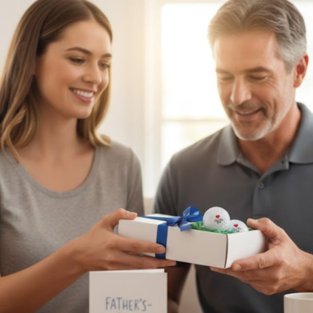 Balles De Golf 'Love You Dad' Father's Day, Birthdays, Touching (Créateur téléchargé)