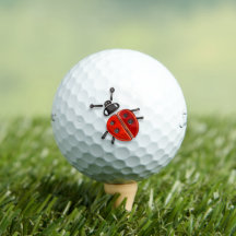 Lovely Ladybug | Boules de golf