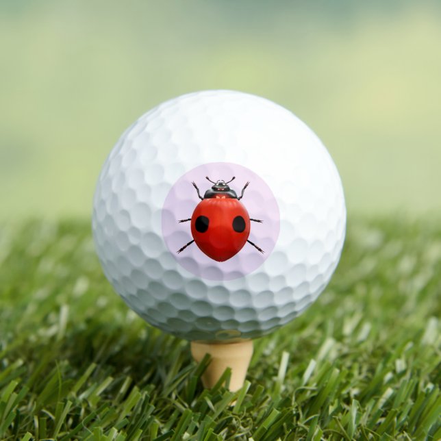 Balles de Golf Lucky Ladybug (T-shirt Insitu)