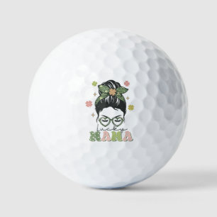 Balles De Golf Lucky Mama - Messy Bun - Clover St. Patrick