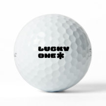 Lucky one Golf Ball
