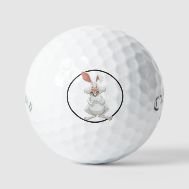 Balles De Golf Lucky Rabbit Callaway Supersoft Golf Balls (Recto)