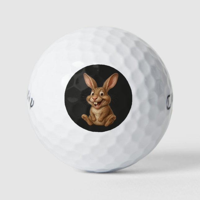 Balles de golf Lucky Rabbit Callaway Warbird (Devant)