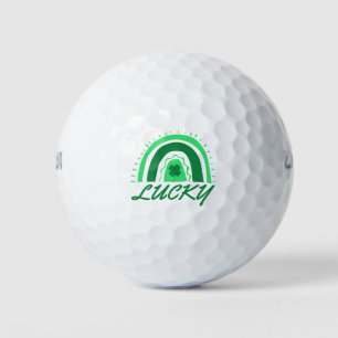 Balles De Golf Lucky Shamrock Rainbow