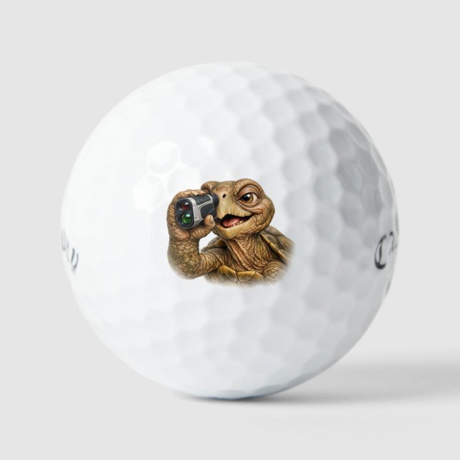 Balles de golf Lucky Turtle Callaway Supersoft (Recto)