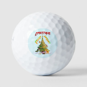 Balles De Golf Lumière de Noël