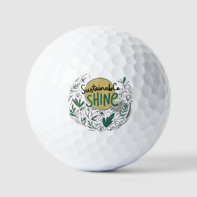 Balles De Golf Lumière durable (Recto)