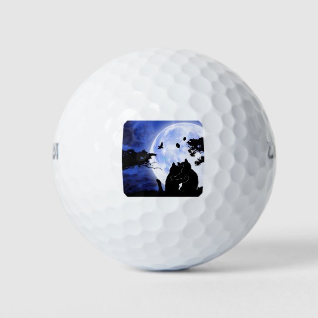 Balles De Golf lune de chat (Devant)