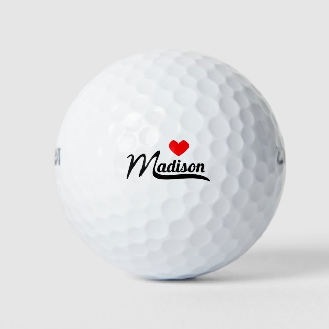 Balles De Golf Madison (Devant)
