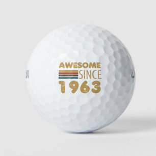 Balles De Golf Magnifique depuis 1963 60e anniversaire