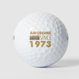 Balles De Golf Magnifique depuis 1973 50e anniversaire