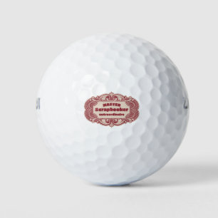 Balles De Golf Maître Scrapbooker Extraordinaire