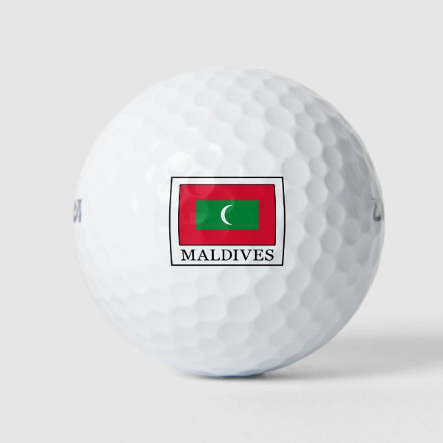 Balles De Golf Maldives (Devant)