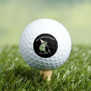 Balles De Golf Mama Grenouille Partir Commettre Maman Folie Cadea