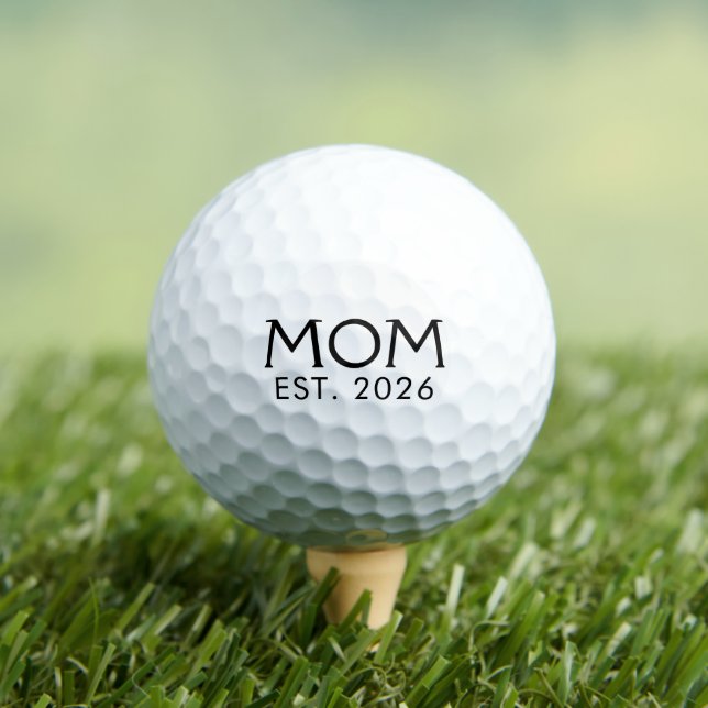 Balles De Golf Maman Classique Année de Fondation (T-shirt Insitu)