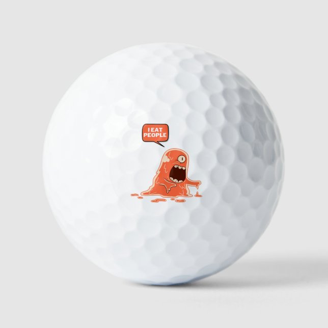 Balles De Golf mangeur monstre (Recto)