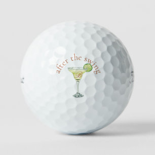 Balles De Golf Margarita après le titre du monogramme à aile Pro