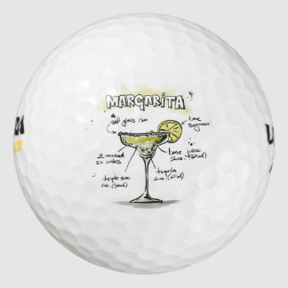 Balles De Golf Margarita Drink Recette Conception