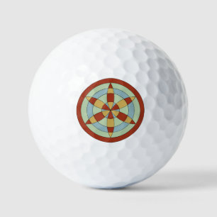 Balles De Golf Marque de sortie Suffolk Hexafoil (Daisy Wheel)