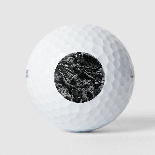 Balles De Golf Marseillaise triomphale vintage de Paris (Devant)