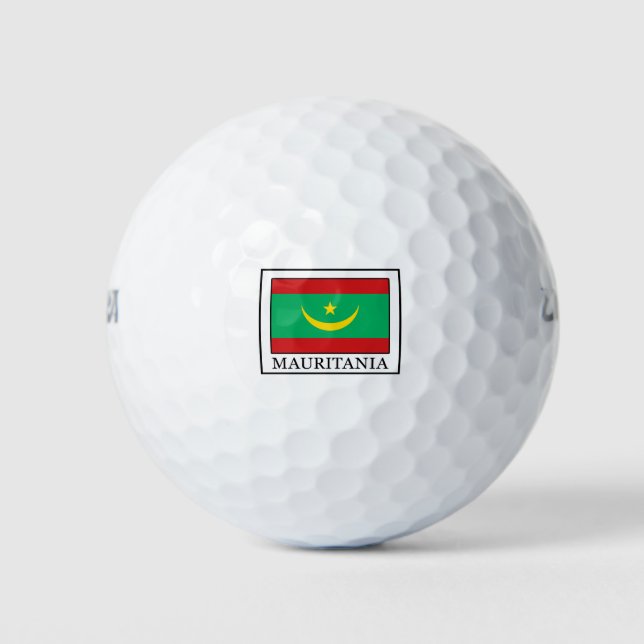 Balles De Golf Mauritanie (Devant)