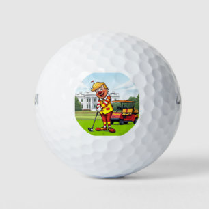 Balles De Golf McTrump met votre temps à l'oeuvre