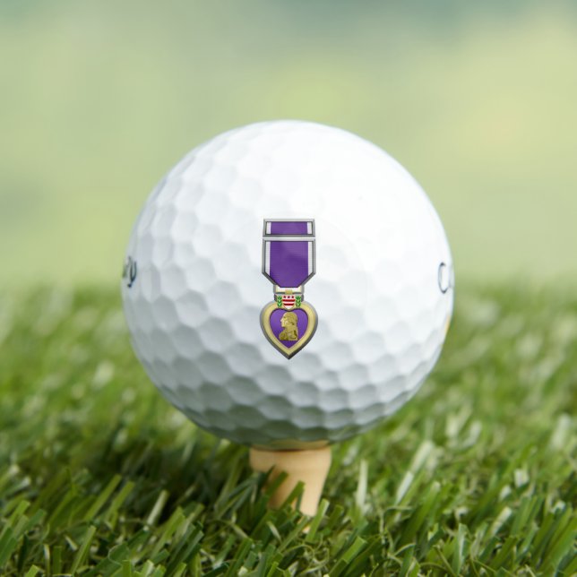 Balles De Golf Médaille du Purple Heart (T-shirt Insitu)