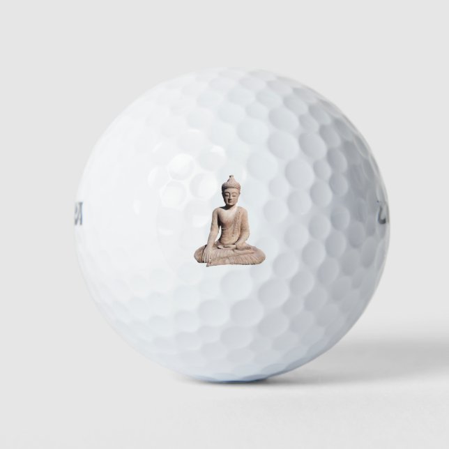 Balles De Golf Méditation de bouddha zen (Devant)