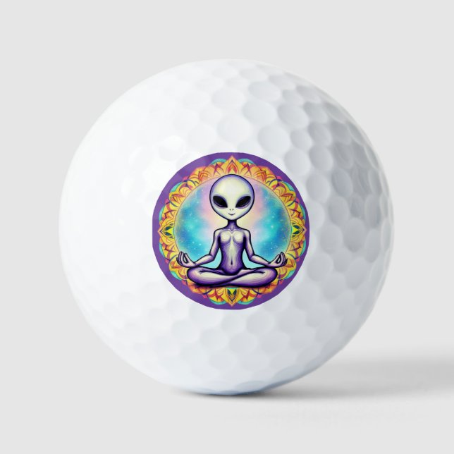 Balles De Golf Méditation galactique (Recto)
