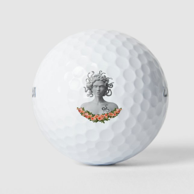 Balles De Golf Medusa Gorgon Mythologie grecque (Devant)
