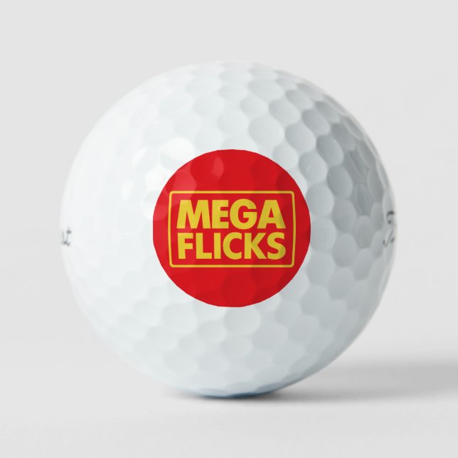 BALLES DE GOLF MEGA FLICKS (Recto)