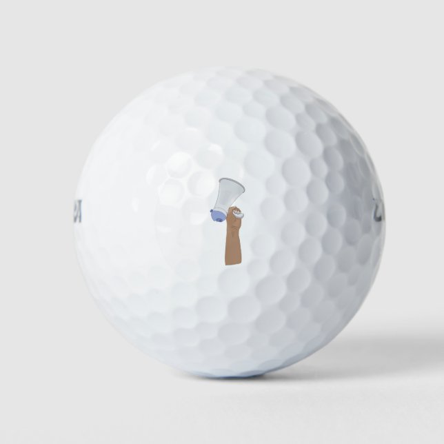 Balles De Golf Mégaphone (Devant)
