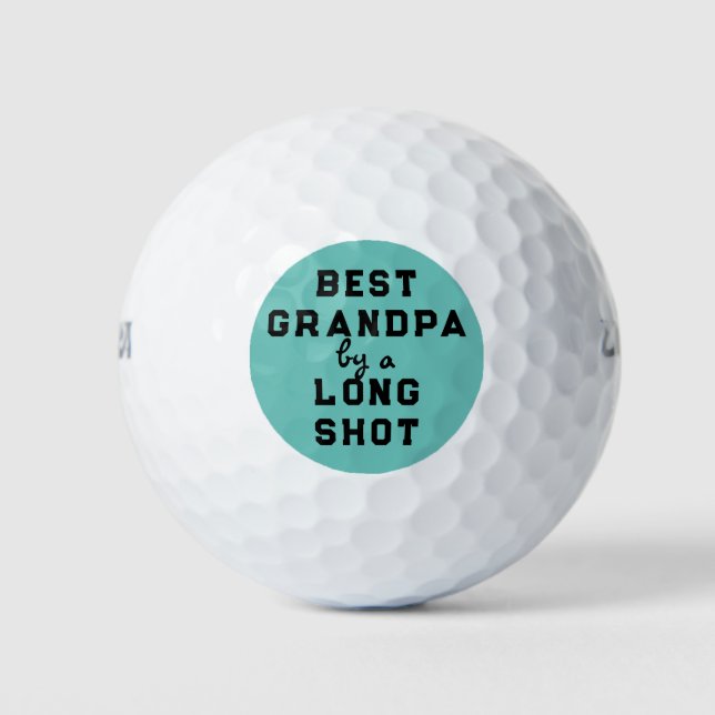 Balles De Golf Meilleur cadeau de grand-père (Devant)