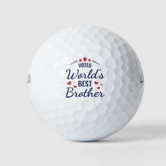 Balles De Golf Meilleur Frère du monde