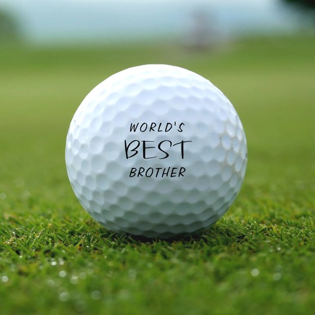 Balles De Golf Meilleur Frère du monde (Créateur téléchargé)