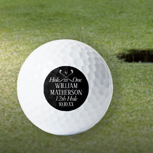 Balles De Golf Meilleur golfeur avec un trou en un personnalisé
