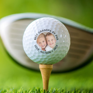 Balles De Golf Meilleur Grand-Papa Par Photo