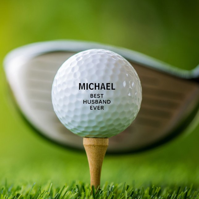 Balles De Golf Meilleur Mari jamais (Créateur téléchargé)